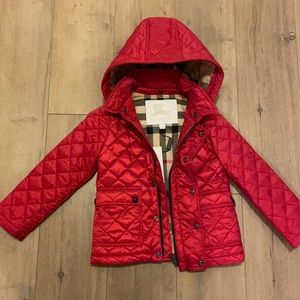 Kids Burberry Jamie  jacket. New with tags, bought from Neiman Marcus